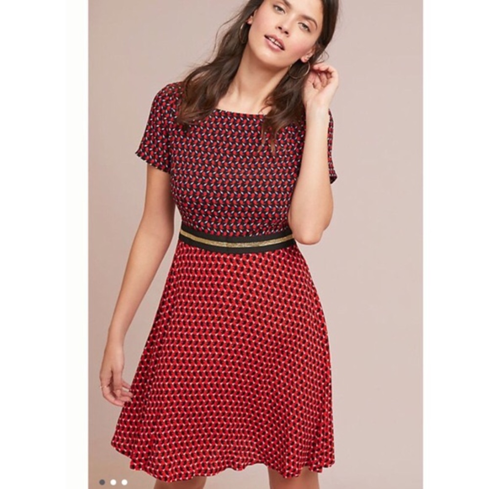 Anthropologie Maeve Brand Dress